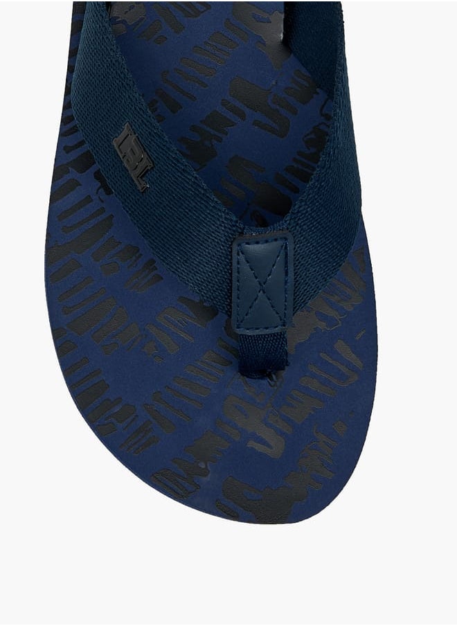LBL by Shoexpress Men's Printed Thong Slippers  - Image 3