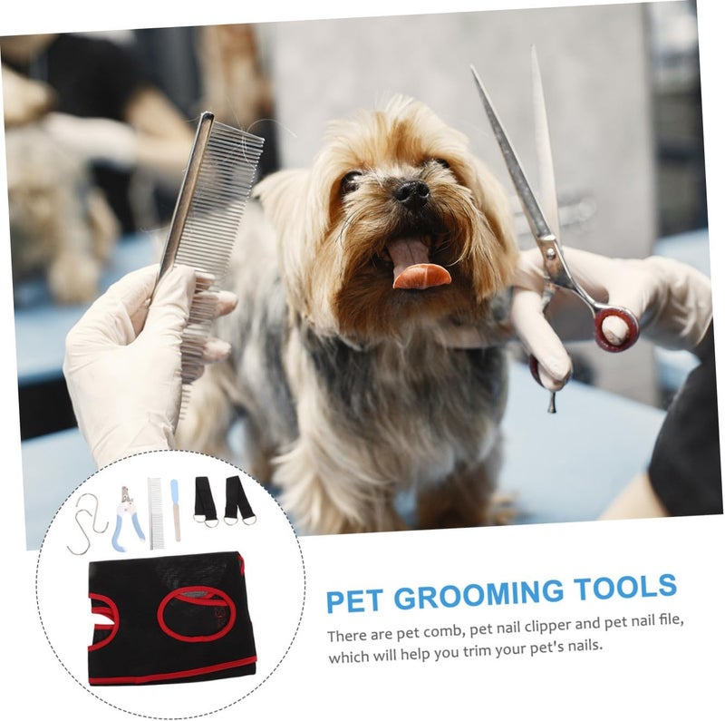 1set Miniature Cat Dog Grooming Hammock Nail Trimming Sling for Cats and Dogs Special Design to Prevent Movement for Home and Pet Shops - Image 3