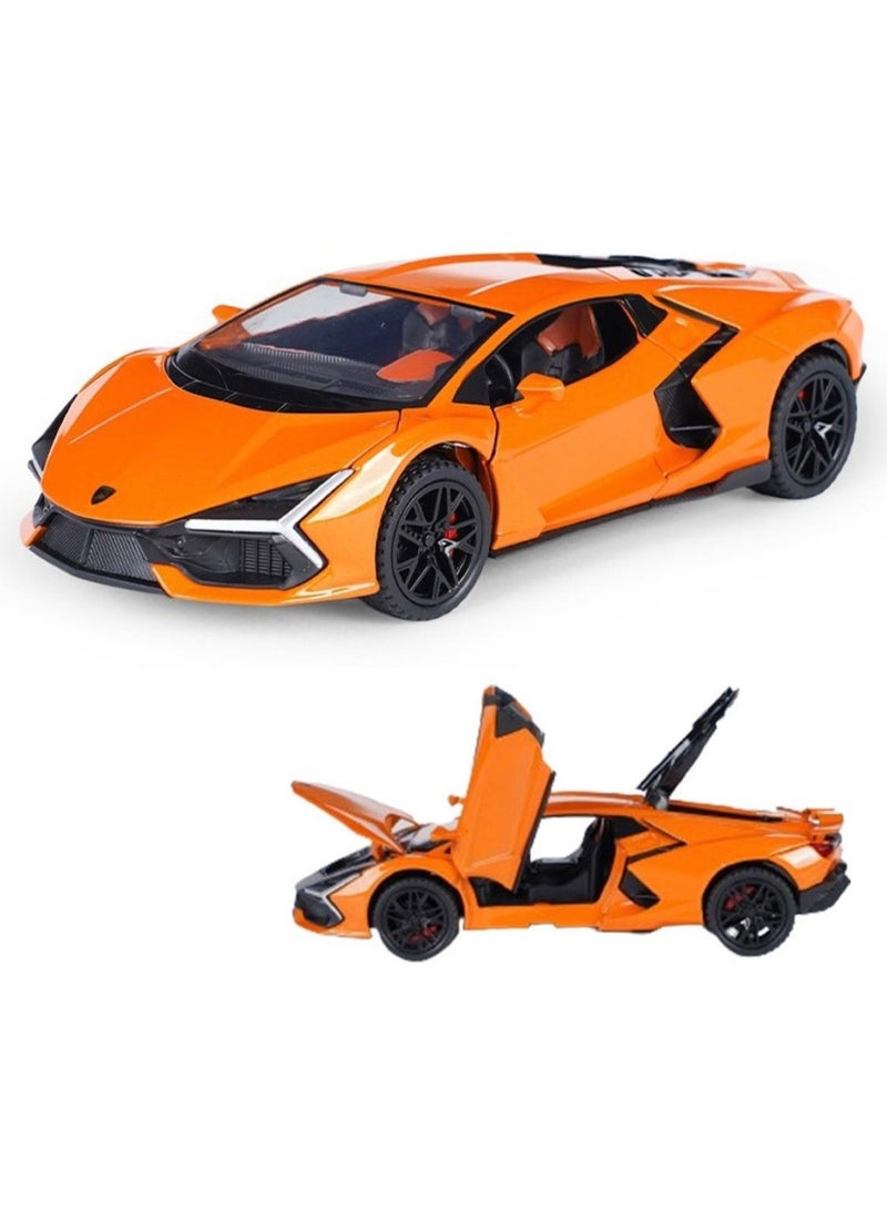 كين سمارت سيارة لامبورغيني ريفويلتو كينسمارت المصبوبة بمقياس 1:38 - آلية سحب للخلف مع أبواب قابلة للفتح - Image 1