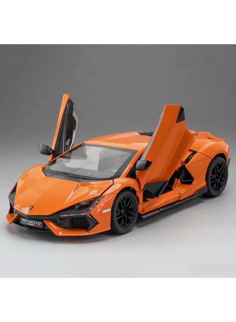 كين سمارت سيارة لامبورغيني ريفويلتو كينسمارت المصبوبة بمقياس 1:38 - آلية سحب للخلف مع أبواب قابلة للفتح - Image 2
