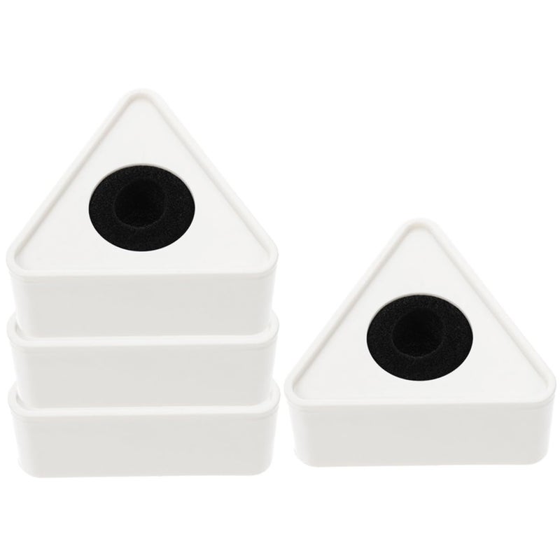 4 Pack Triangular Microphone Flags for Interviews Conferences Easy to Carry Secure Fit - Image 2