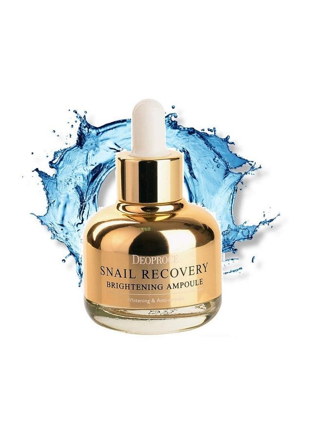 DEOPROCE Snail Repair Intensive Glowing Serum And Korean Skin Care Antiwrinkle Skin Tightening And Improvement (Snail Serum) - Image 1
