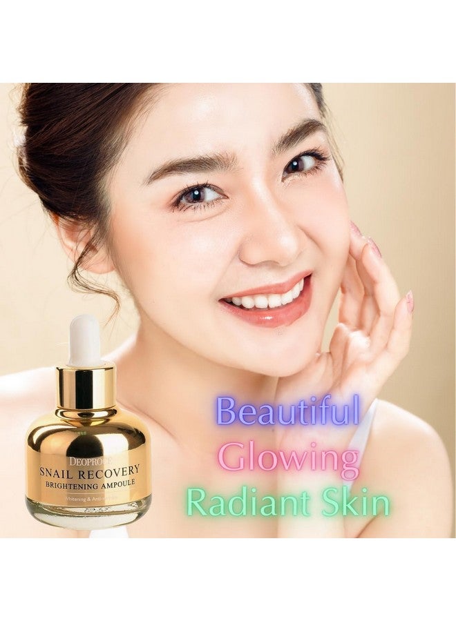 DEOPROCE Snail Repair Intensive Glowing Serum And Korean Skin Care Antiwrinkle Skin Tightening And Improvement (Snail Serum) - Image 2