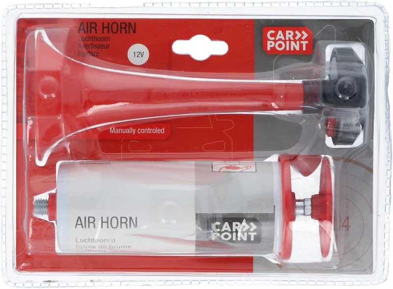 CARPOINT 0524735 Signal Horn Air Horn Manual (Manual Operation) Blister Pack Multi-goal comprehensive design - Image 1