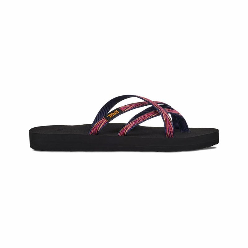 Teva Little Kid's Olowahu, Palms Indigo/Rose Violet, 12 M US - Image 1