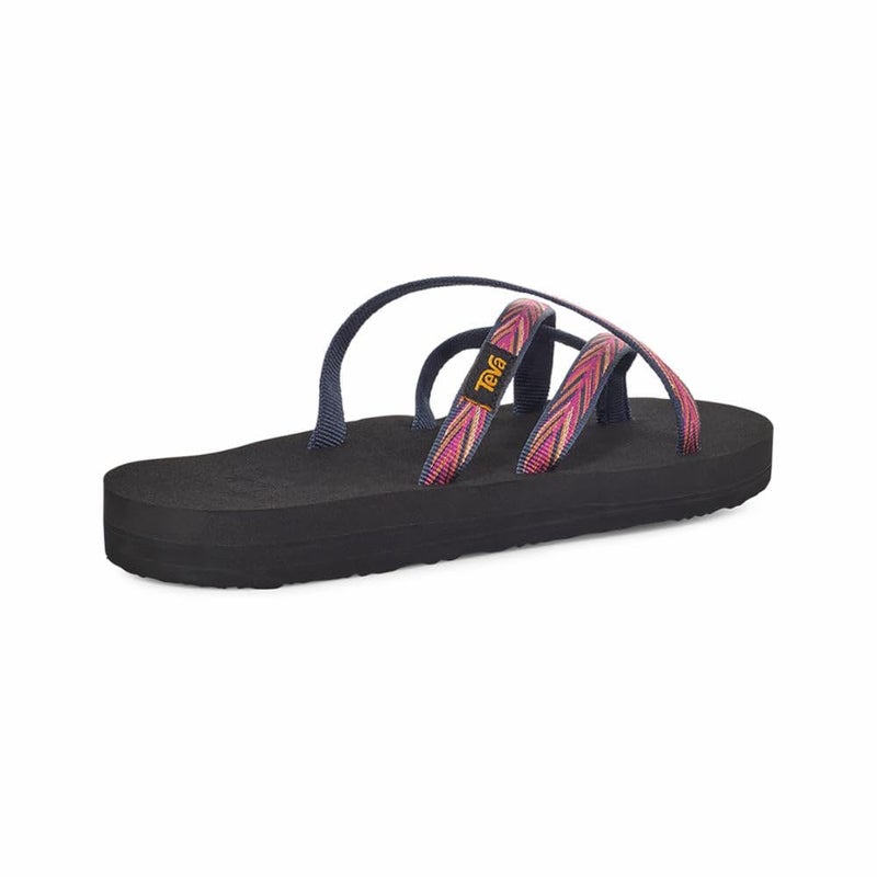 Teva Little Kid's Olowahu, Palms Indigo/Rose Violet, 12 M US - Image 5