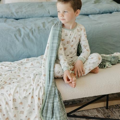 Copper Pearl Jumbo 3Layer Baby Blanket Soft Baby Quilts for Boys and Girls Breathable Cozy Toddler Blanket Baby Quilt for Newborns 60x72 Premium Material Wilder - Image 3