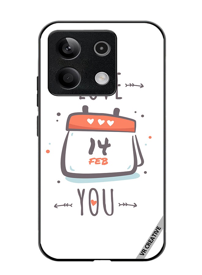 VR CREATIVE Protective Case Cover For Xiaomi Poco X6 I Love You Design Multicolour - Image 1