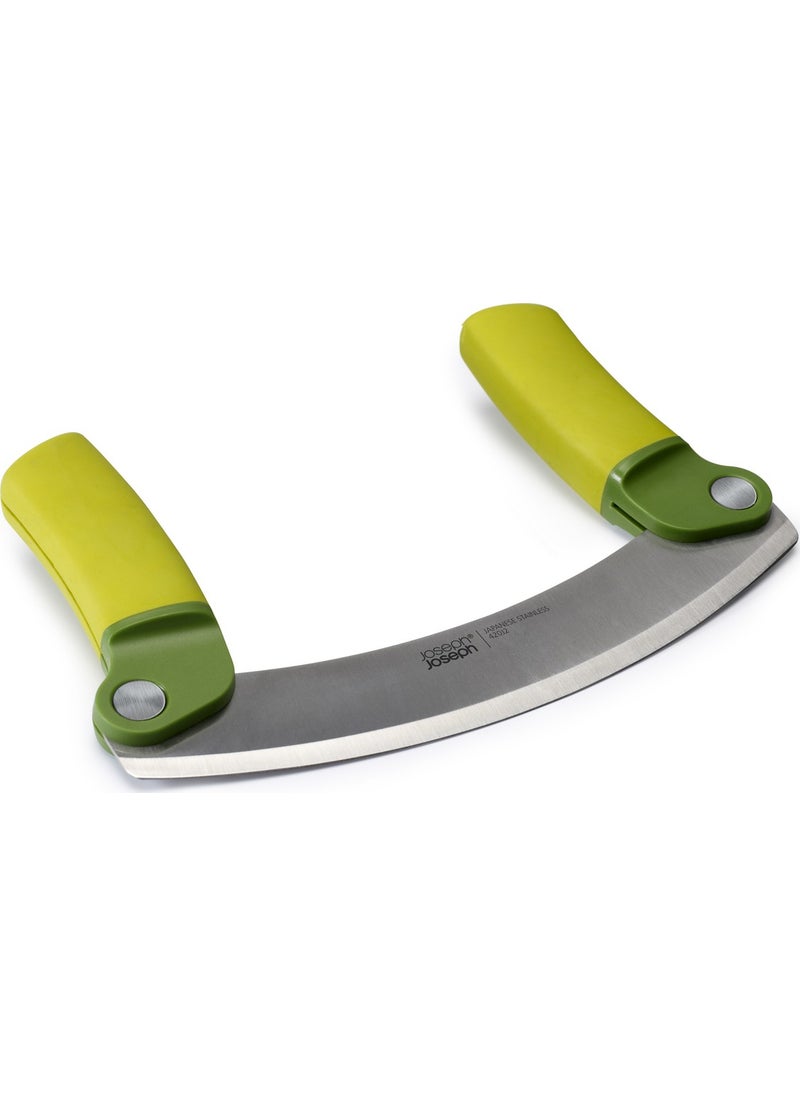 Joseph Joseph Folding Mezzaluna - Green/Dark Green 
