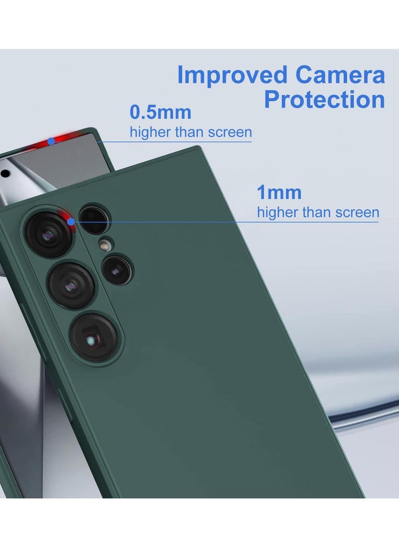 Houmt Samsung S25 Ultra Case Cover Liquid Soft Silicone Gel Rubber Galaxy S25 Ultra Cover Anti Scratch Shockproof Protective Phone Case for Samsung Galaxy S25 Ultra 6.8 Inch  - Image 4