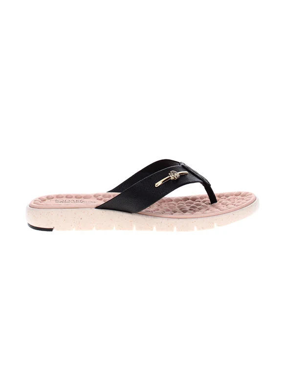 MODARE Modare Ladies Wedge Sandals Black | Made In Brazil