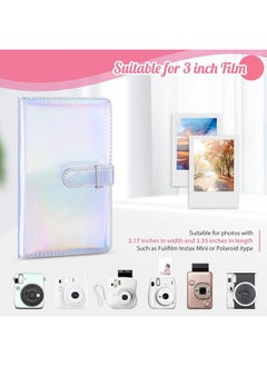 96 Pockets Photo Al for Fujifilm Camera, Camera &Instant Printer 3-inch photo al, photo stand card al, business(Magic Silver) - pzsku/Z8DB83D9D7B068DC7A3F6Z/45/_/1735889898/0d3e4438-84ab-4db5-9593-0c12081db712