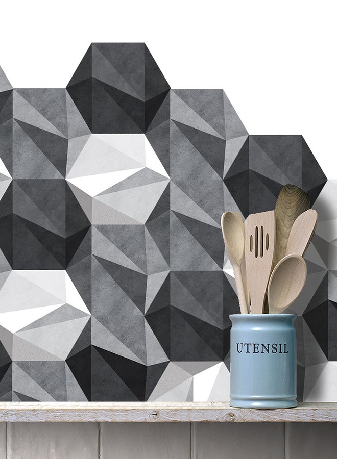 FUNLIFE Waterproof Hexagonal Stickers Multicolour - Image 2