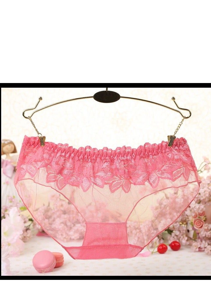 Women Underwear Regular & Plus Size Lace Boyshort Panties cheeky silk Hipster panty  - Image 1