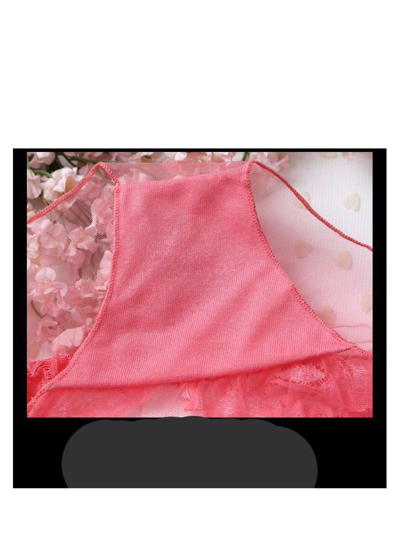 Women Underwear Regular & Plus Size Lace Boyshort Panties cheeky silk Hipster panty  - Image 3