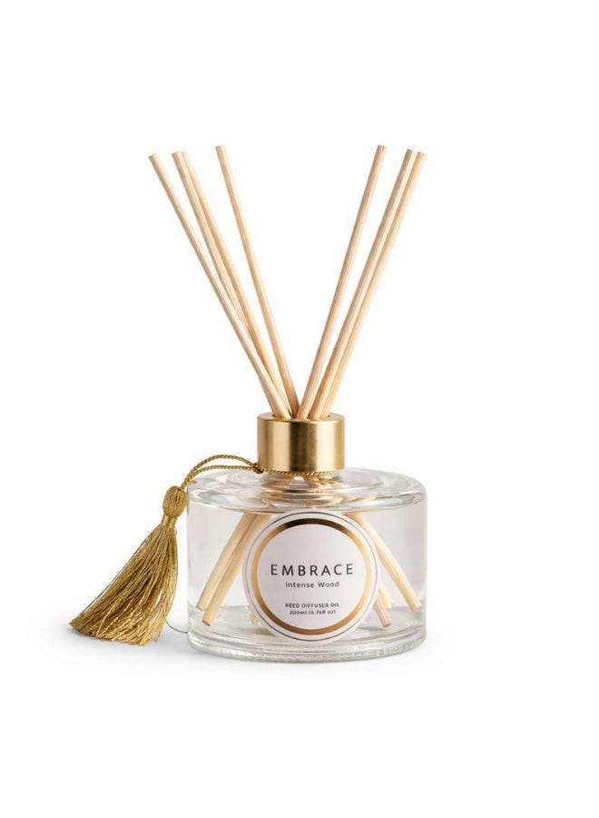 Pan Home Embrace Intense Wood Reed Diffuser 200ml - Gold - Image 4