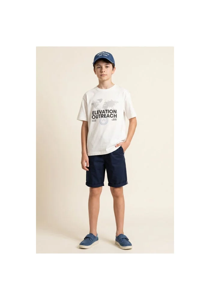 R&b Printed T-Shirt with Crew Neck and Short Sleeves