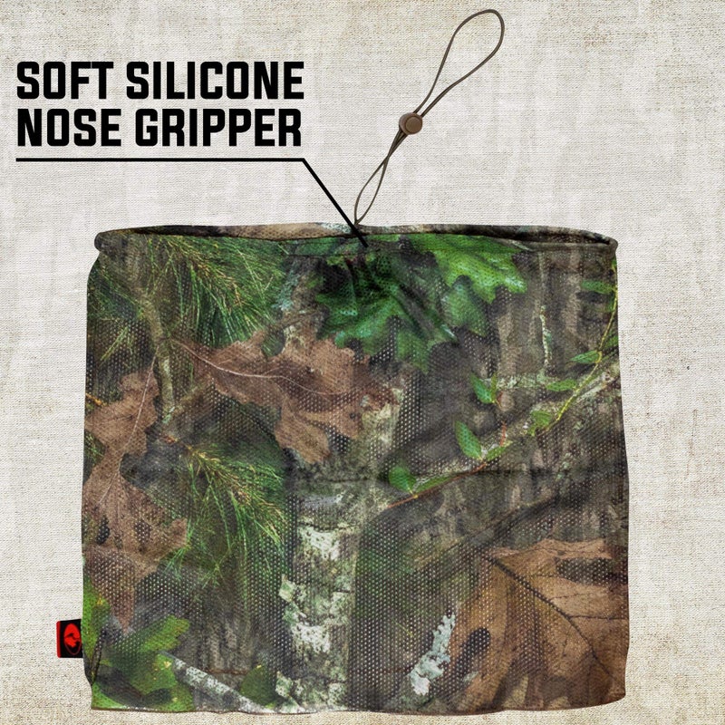 Mossy Oak Camo Mesh Hunting Face Mask - Image 4