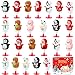 MGparty 24 Pack Christmas Jumping Popper Spring Toys Christmas Party Favors for Kids Birthday Party Carnival Prizes Pinata Filler Classroom Rewards Treat Bags Gifts Poppers Toys Pop Up Critters - Image 4