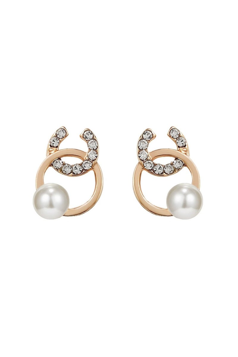 Goolsky 925 Sterling Silver Stud Earrings for Women | Elegant Korean Style Mini Drop Earrings | Designer-Inspired Chic Jewelry  - Image 1