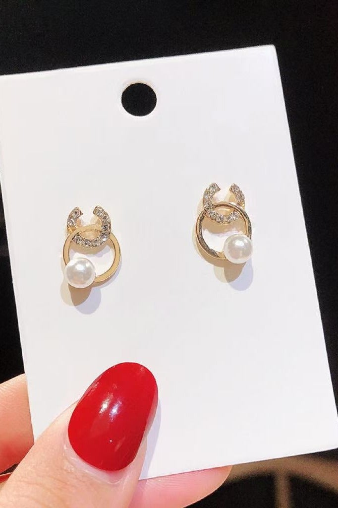 Goolsky 925 Sterling Silver Stud Earrings for Women | Elegant Korean Style Mini Drop Earrings | Designer-Inspired Chic Jewelry  - Image 4