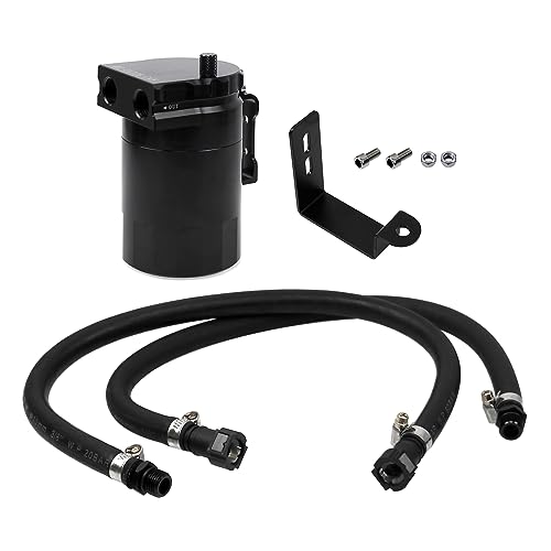RULLINE Oil Catch Can Compatible with 2014-2018 Chevy Silverado 1500 GMC Sierra 1500 2015-2020 Chevy Tahoe Suburban GMC Yukon - Image 1
