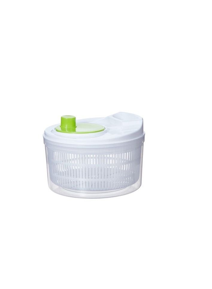 Homesmiths Homesmiths 3 Liter Salad Spinner – Efficient Vegetable Washer & Dryer, Easy-to-Use Manual Spin Mechanism, Durable BPA-Free Plastic, Ideal for Greens and Herbs - Image 1