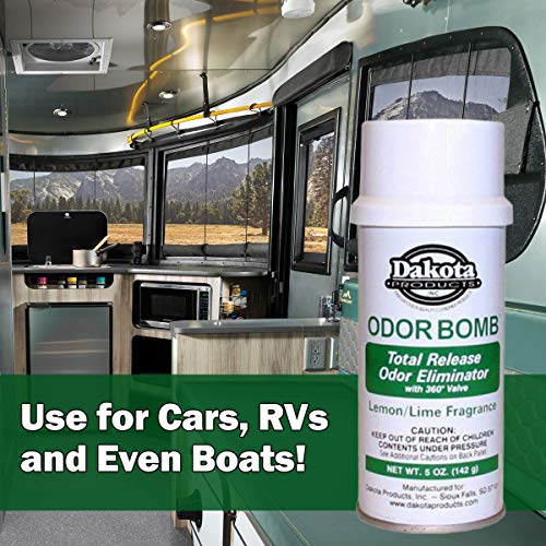 Dakota Odor Bomb Car Odor Eliminator, 5 Ounces, Eliminates Odors Better Than Car Fresheners, Leaves Refreshing Car Scent - Image 2