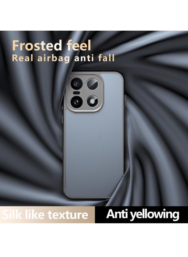 دبليو تيك غطاء حماية رفيع لهاتف OnePlus 15 5G 2025 من السيليكون الهجين TPU مع كاميرا بارزة (MCAPSA) - شفاف/رمادي - Image 2