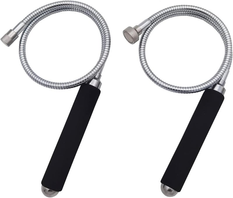 VASTOOLS Flexible Magnetic Pickup Tool Set, 5LB & 10LB, 26" Bendable Extension Magnetic Pickup - Image 1