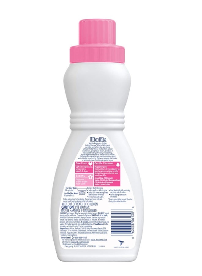 Woolite Delicates Hypoallergenic Laundry Detergent, 16 fl oz (Pack of 4) - Image 3