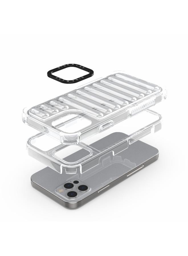 Zaboon Case For iPhone 12 / 12 Pro High Transparency TPU Hybrid PC Airbag Phone Case - Image 5