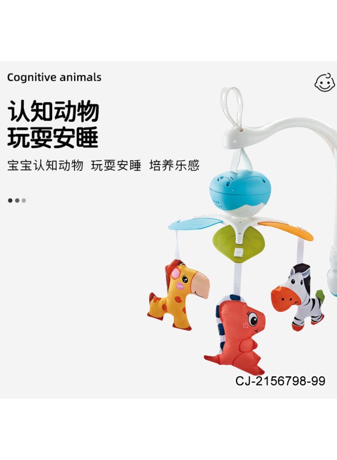 CJ En71 Certified Electric Bedside Bell Multifunctional Music Rotating Baby Soothing Cognitive Enlightenment Early Education Educational Toys - Image 3