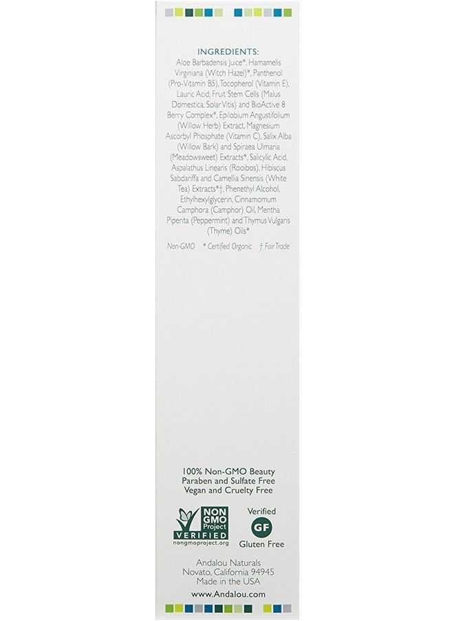 Andalou Naturals FACE PORE MINIMZR ALOE+WILLOW  - Image 2