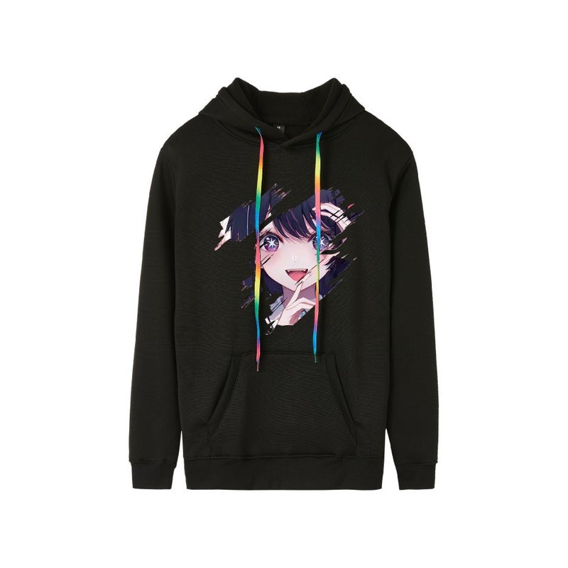 2023 New Oshi No Ko My Children Series Printed Fashion Couple Sweater Suit - Image 2
