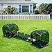 LUCKITTY Outdoor Rainbow Cat Enclosures PlaygroundOutside House for Indoor Cats Include Portable Tent 2 Way with 2 Cube Tunnel for Kitty and Small AnimalsWithin Storage Bag - Image 3