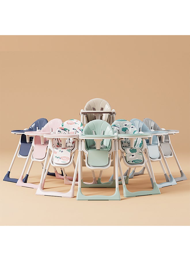 kiddoz Dining Baby High Chair - Pink  - Image 3