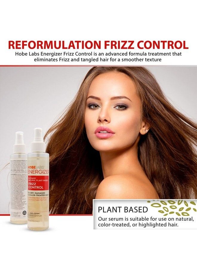 Hobe Labs - Energizer Frizz Control 6 Oz | Eliminate Frizz And Tangles | Help Smooth Shine And Soften Hair | Plant Based Ingredients - Image 1