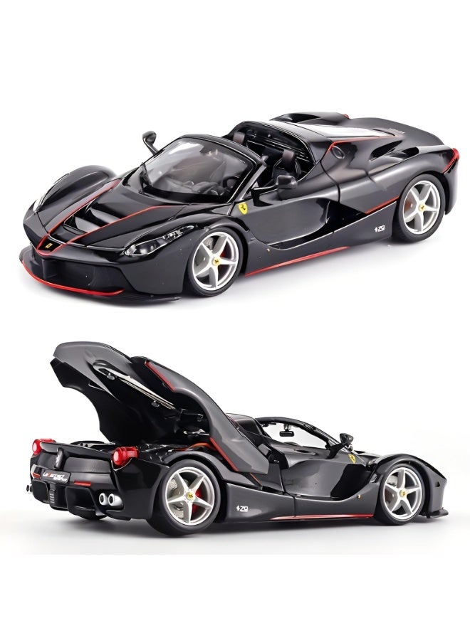 1:24 Scale Die-Cast LaFerrari Aperta Model Car | Zinc Alloy Open Sports Car with Realistic Details & Weather-Resistant Finish | Ideal for Display & Enthusiast Collection - Image 1