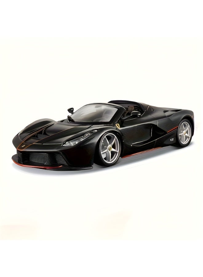 1:24 Scale Die-Cast LaFerrari Aperta Model Car | Zinc Alloy Open Sports Car with Realistic Details & Weather-Resistant Finish | Ideal for Display & Enthusiast Collection - Image 5