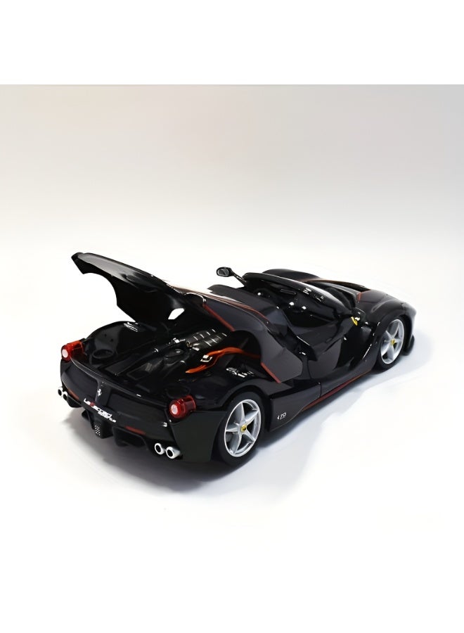 1:24 Scale Die-Cast LaFerrari Aperta Model Car | Zinc Alloy Open Sports Car with Realistic Details & Weather-Resistant Finish | Ideal for Display & Enthusiast Collection - Image 4
