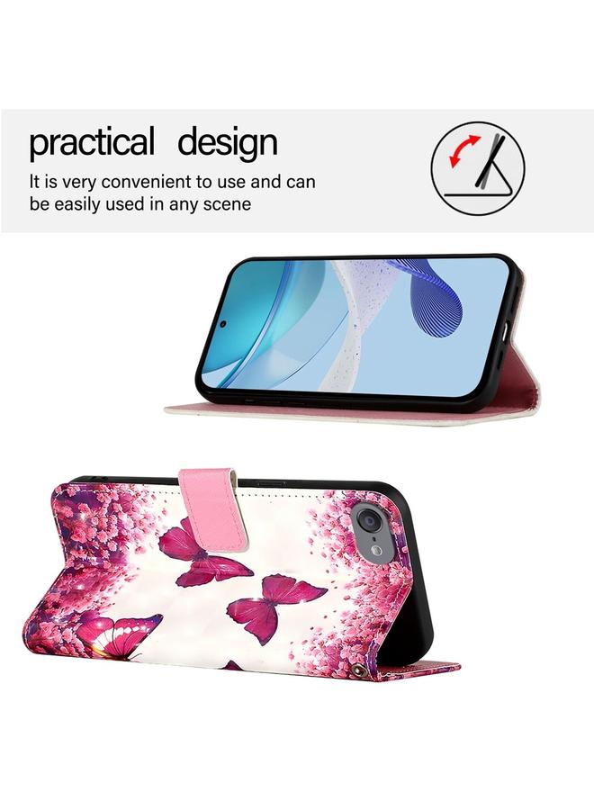 S-TOP Case For iPod Touch 7 / 6 / 5 3D Painting Horizontal Flip Leather Phone Case - Image 4