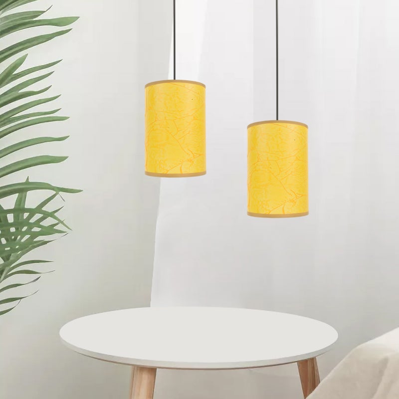 Lamp Holder Cylindrical Bedside Lamp Shade E27 Wall Lampshade Floor Lampshade Modern Light Cover For Bedroom Office Living Room - Image 5