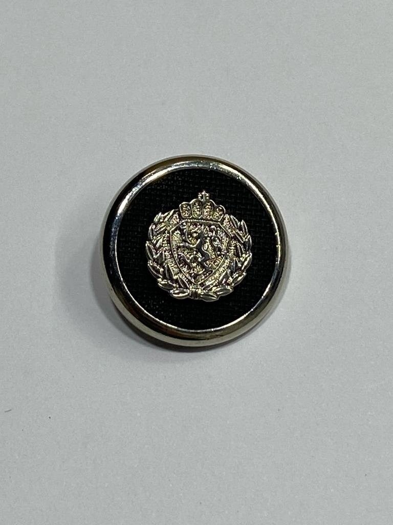 Karan Tuhafiye Karan Haberdashery Trench Coat Jacket Button / Metallized (Plastic) / Set of 6 / Black - Image 4