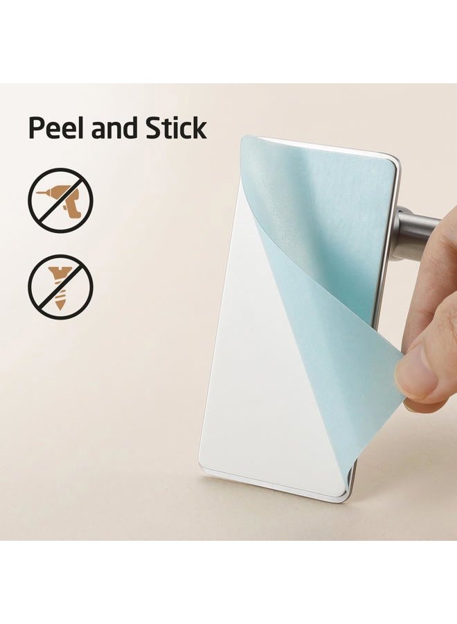 Kes Towel Bar for Bathroom 24-Inch Self Adhesive Towel Bar No Drill Sticky on Towel Holder SUS304 Stainless Steel Rustproof Brushed Finish A7000S60B-2 - Image 3