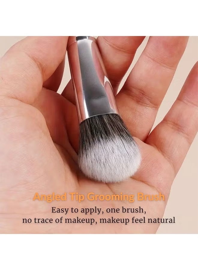 BK BEAUTY Angie Hot & Flashy A506 Concealer Brush - "Kitten Paw" Face Brush - Under -Eye Concealing And Contouring - Makeup Brushes - Image 5