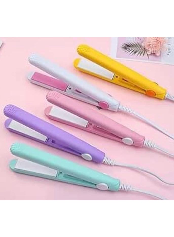 Mini hair straightener suitable for travel, random color - Image 3