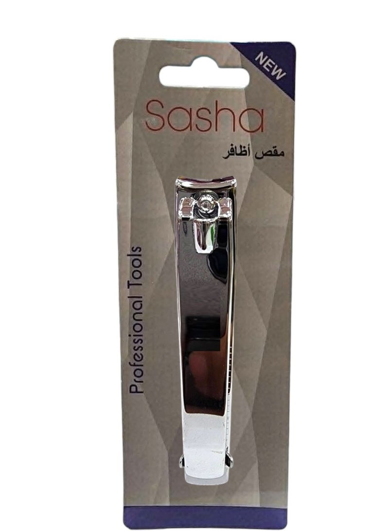 Sasha 1 Piece Silver Nail Clipper - Image 2