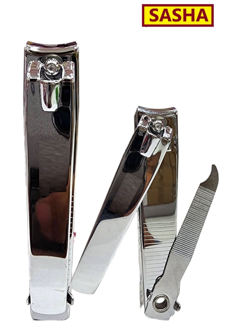 Sasha 1 Piece Silver Nail Clipper - Image 1