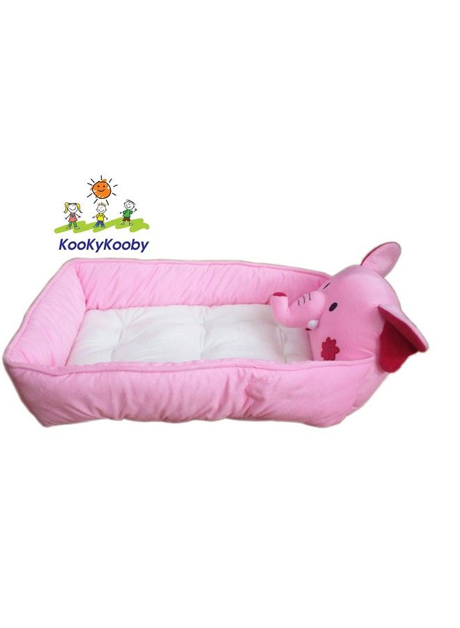 KooKyKooby Baby Bedding With Mosquito And Insect Protection Net (Pink) - Image 4
